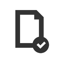Document Checkmark Icon